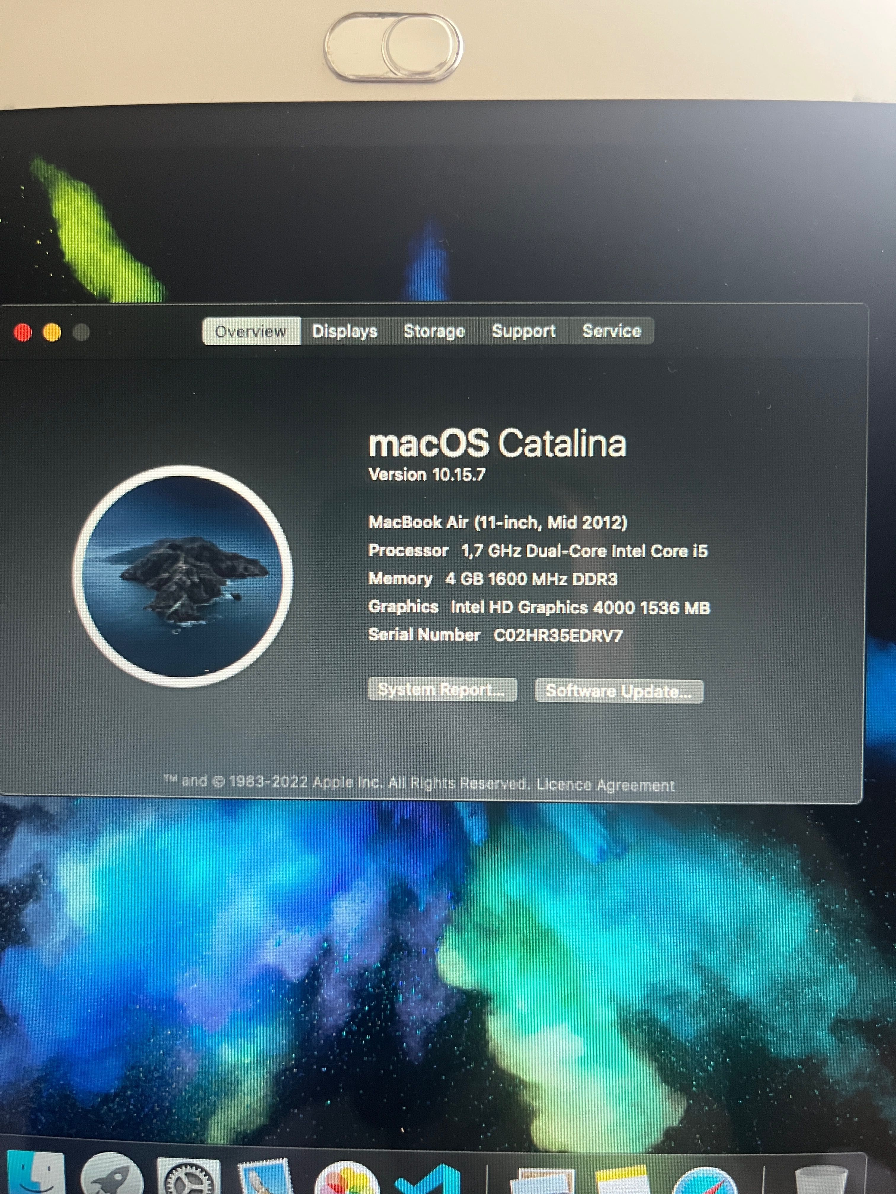 MacBook Air (11-inch, Mid 2012)