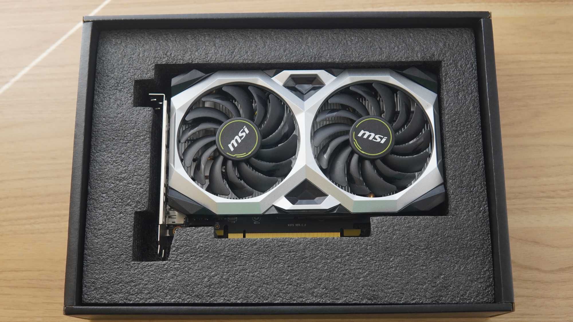 Видео Карта MSI 1660 Super Ventus XS OC Eddition [БЕЗПЛАТНА ДОСТАВКА]