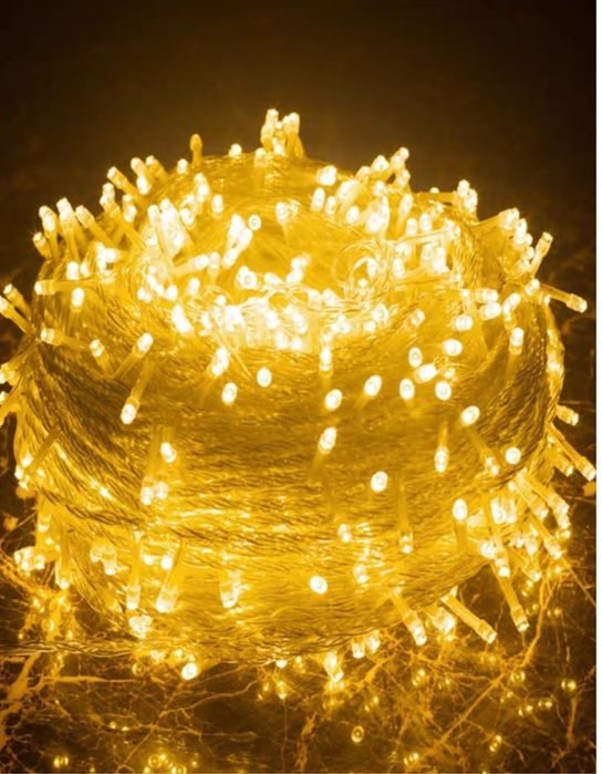 Гирлянды теплый свет 10 м ,30 м
