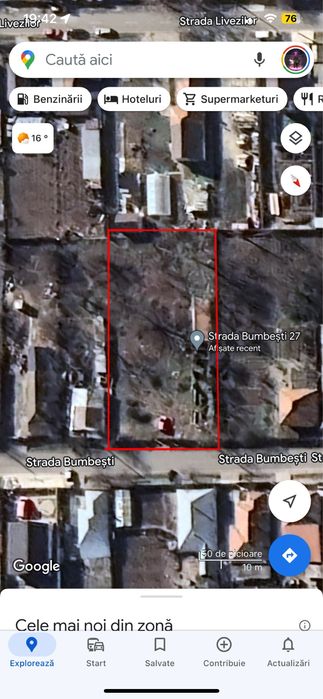 Teren de Vânzare în Afumați, – 1343 mp | Utilități | Drum Asfaltat