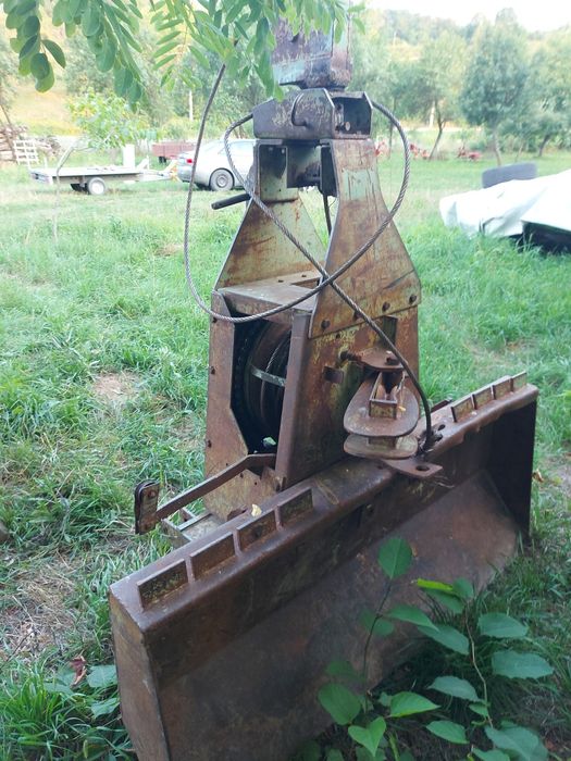 Troliu forestier Krasser 5 tone 2 reductoare
