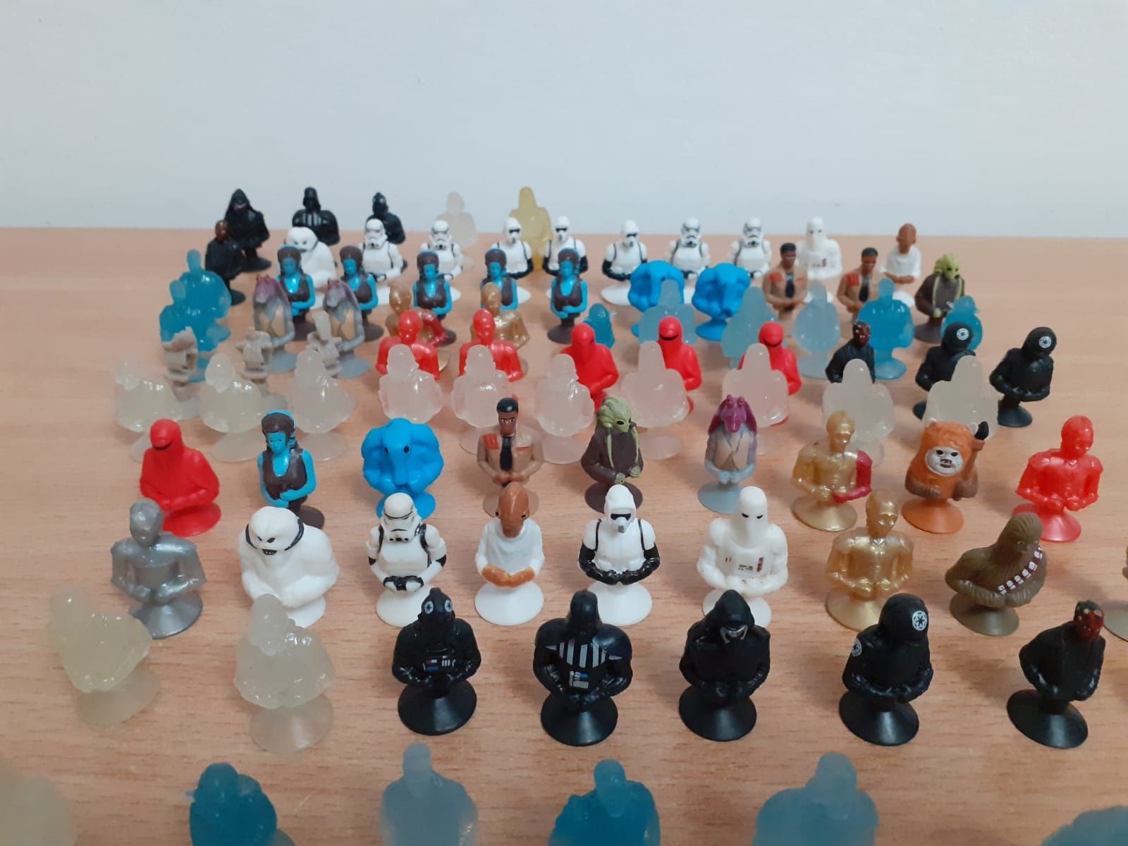 Lot Stikeez lidl mega image carrefour star wars