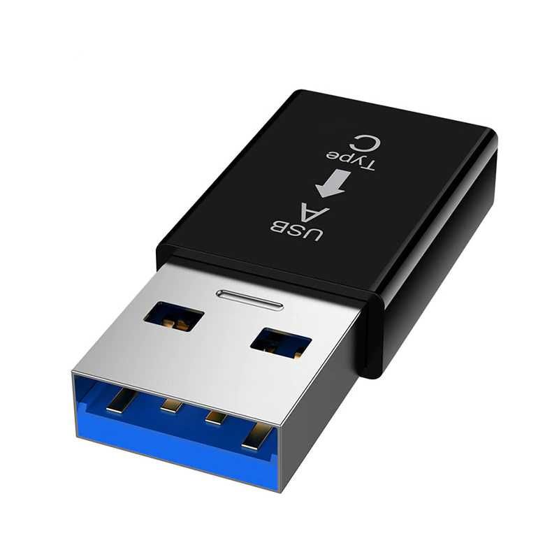 Преходник адаптер USB Type-C/USB 3.1 женско към USB 3.0 мъжко + Гаранц