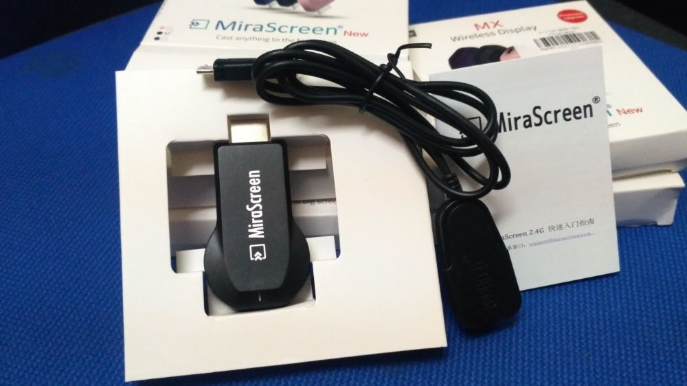 Беспроводной адаптер WI-FI MIRASCREEN USB дублирует экран смартфона