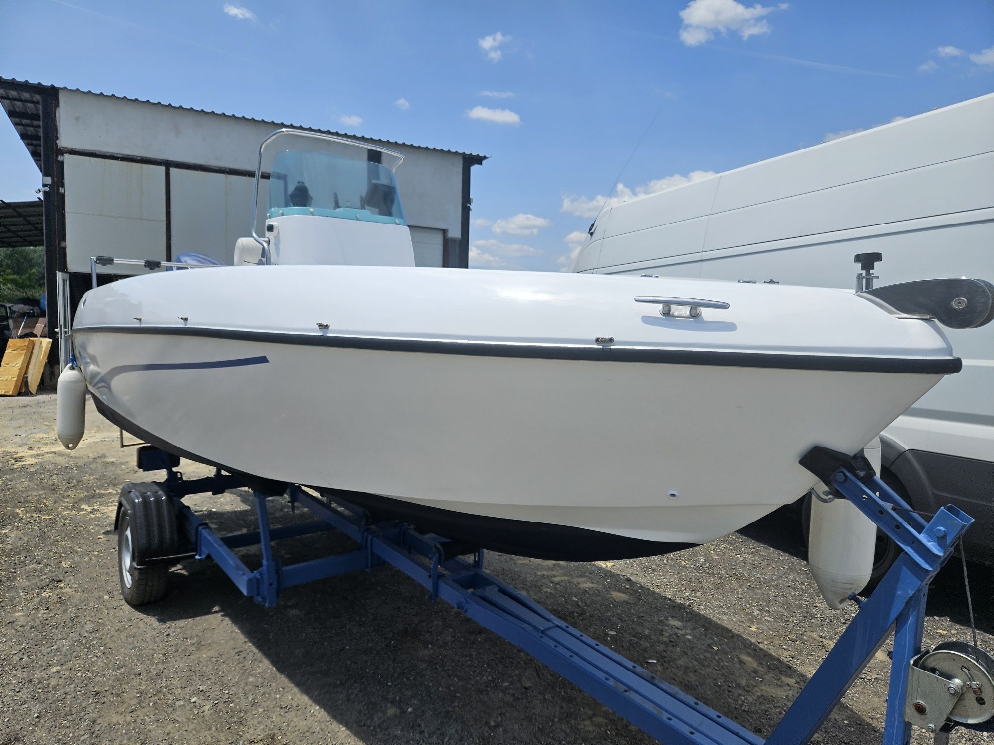 Barcă Aquamar 5m + Motor Yamaha 115 CP