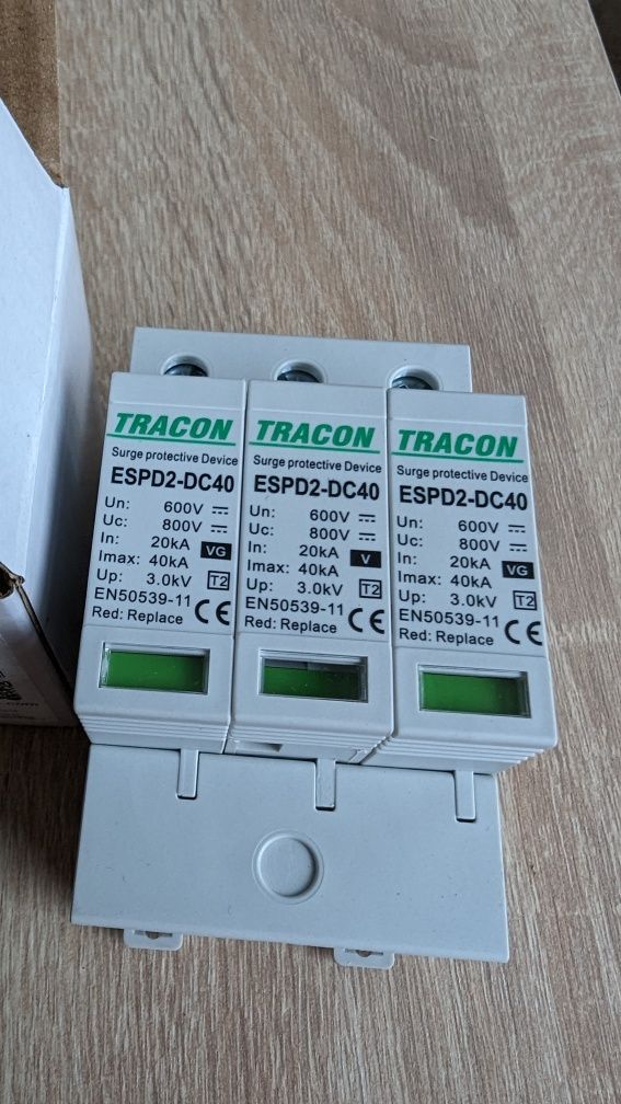 Descărcător supratensiune DC Tracon Electric și pentru fotovoltaice