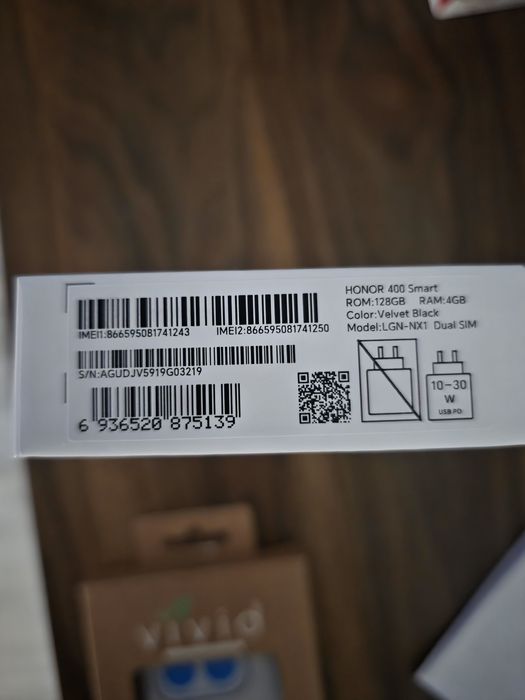 Honor 400 Smart sigilat