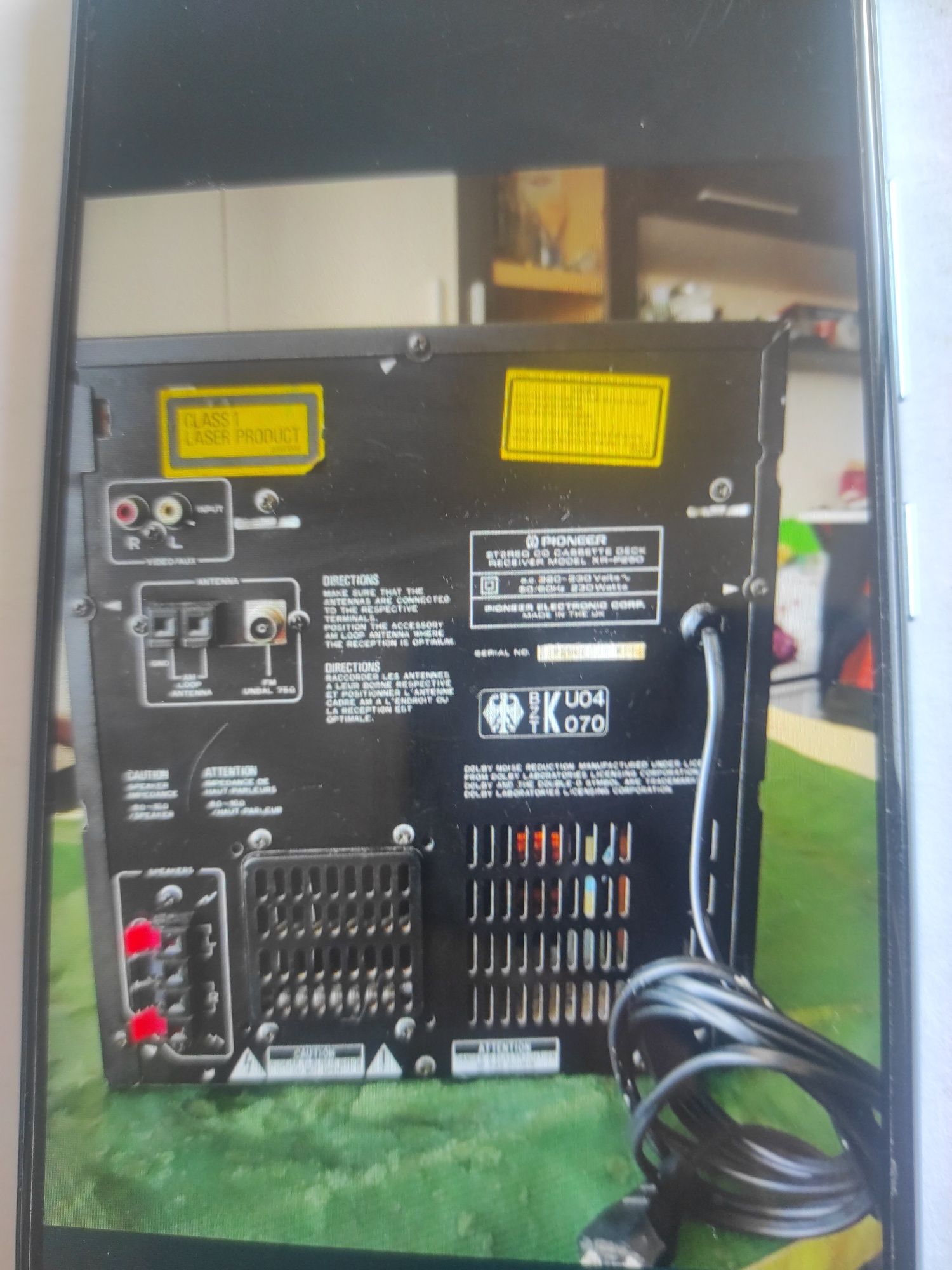 Combină muzicală Pioneer cu amplificator de mare putere încorporat