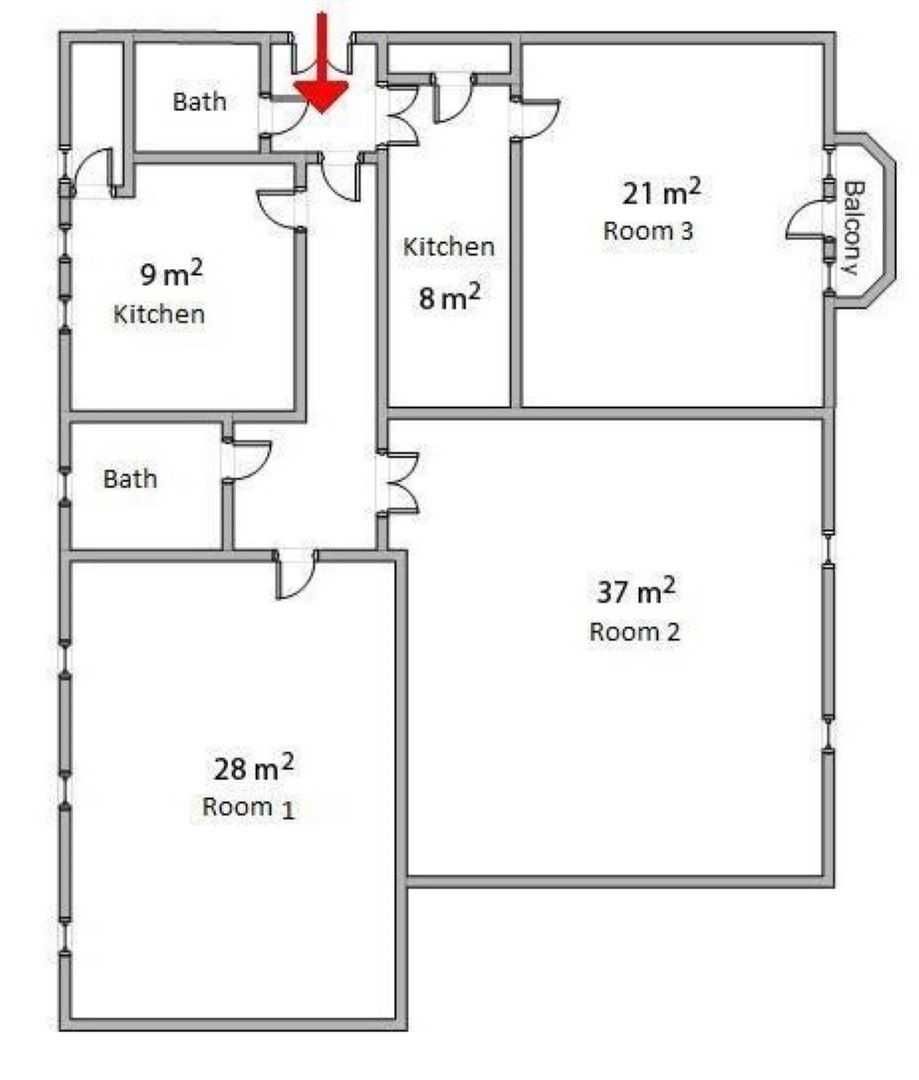 Apartament 132mp Ultracentral Tg-Mures in Palatul Pensionarilor