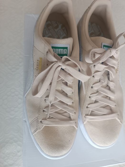 Продам "Puma" кеды кожа+замша унисекс