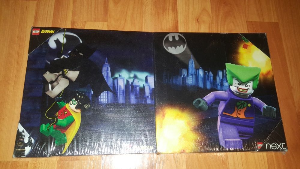 Tablou Canvas Print Lego Batman + Joker - Set 2 bucati