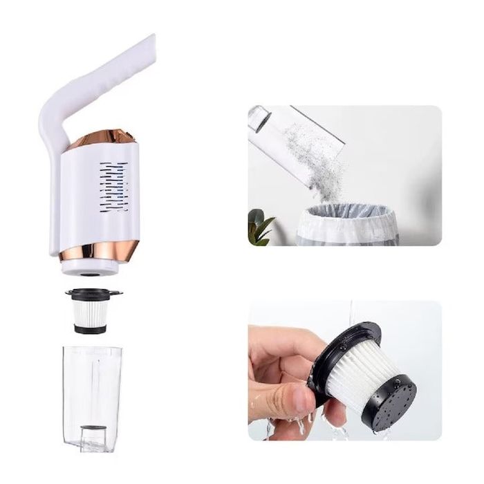 Aspirator Portabil pentru Casă – Model 2 în 1 Vertical