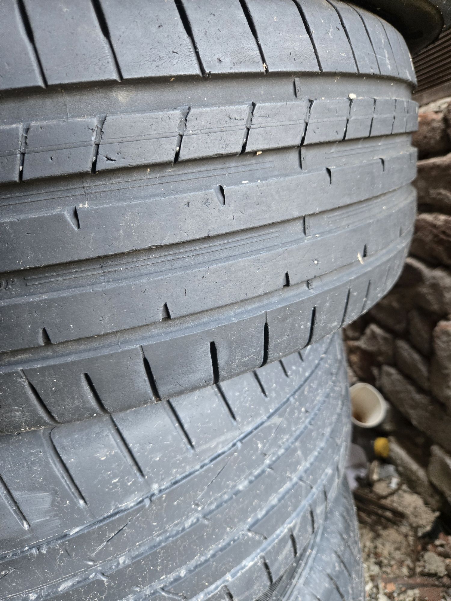 4бр. 215 55 17 Dunlop летни.
