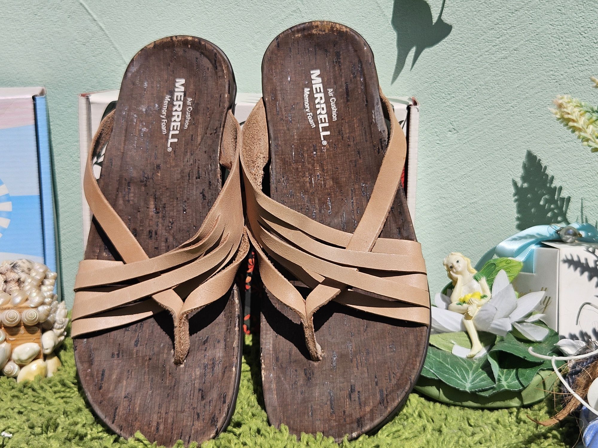 Merrell чехли естествена кожа N38