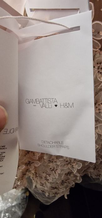 Рокля H&M Giam Battista Valli оригинал
