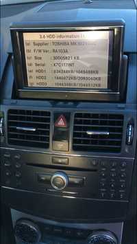 Mercedes Comand Ntg4 W204 Отключване Хард Диск Ъпдейт на 30гб с V17