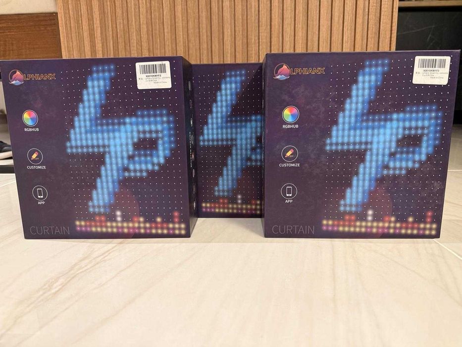 Lumini inteligente perdea superba RGB