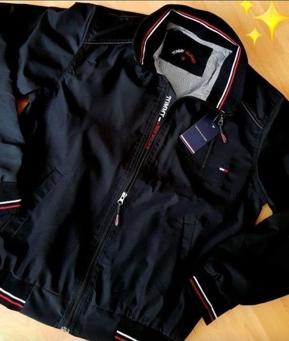 Jachete barbati primavara,super model, logo brodat, M L XL 2XL,3XL,4XL