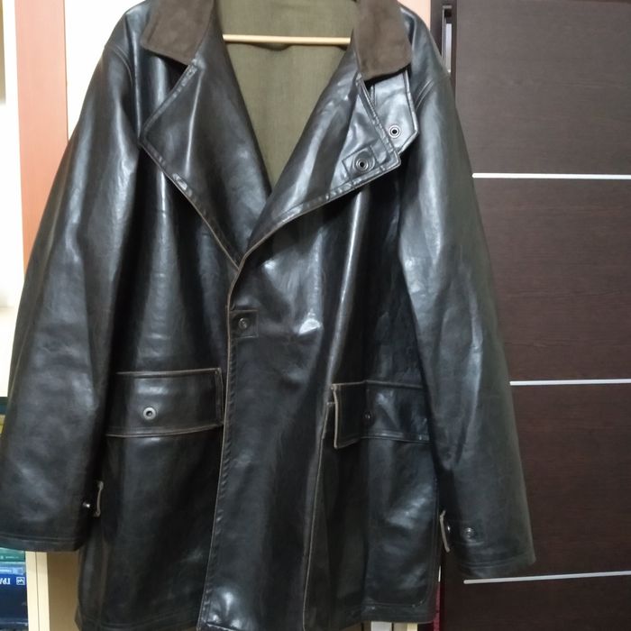 ARMANI кожанная куртка