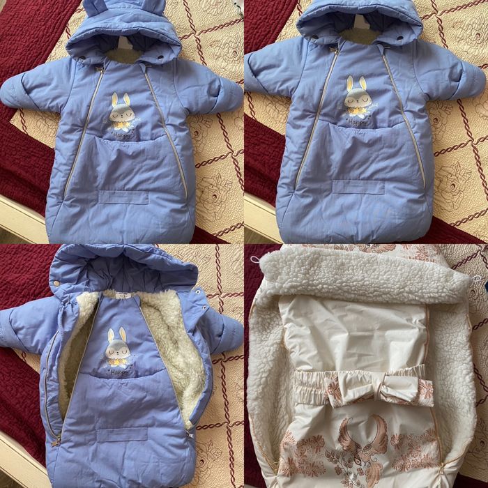 Конверт и Комбинезон детский до года