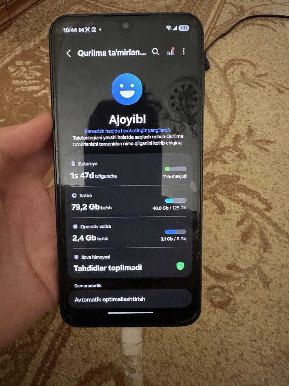 Samsung A16 3oy ishlatilgan srochniy sotiladi