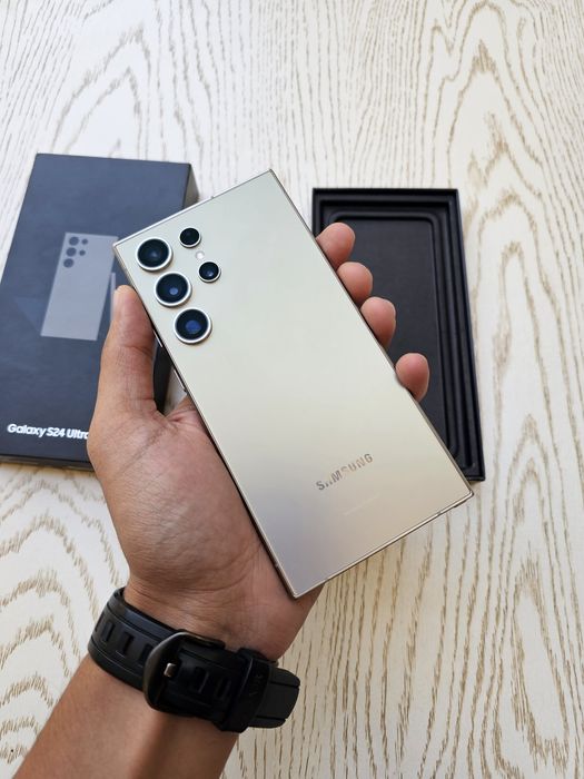 Samsung Galaxy S24 Ultra 5G DUAL sim. Karobka dok bor. Kafolat 33 kun