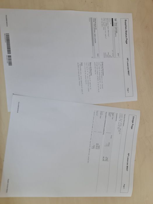 Imprimanta laser wireless HP m608