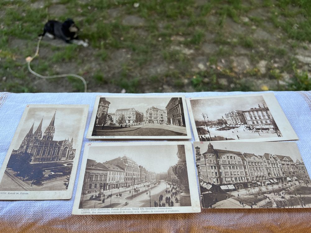 Poze cu orașul Liov (1920-1930) și Cernăuți (1920-1922)