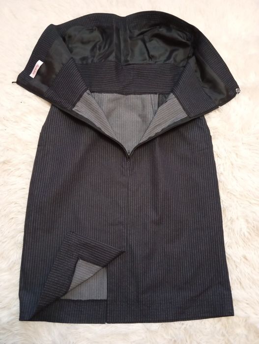 офисное платье под пиджак