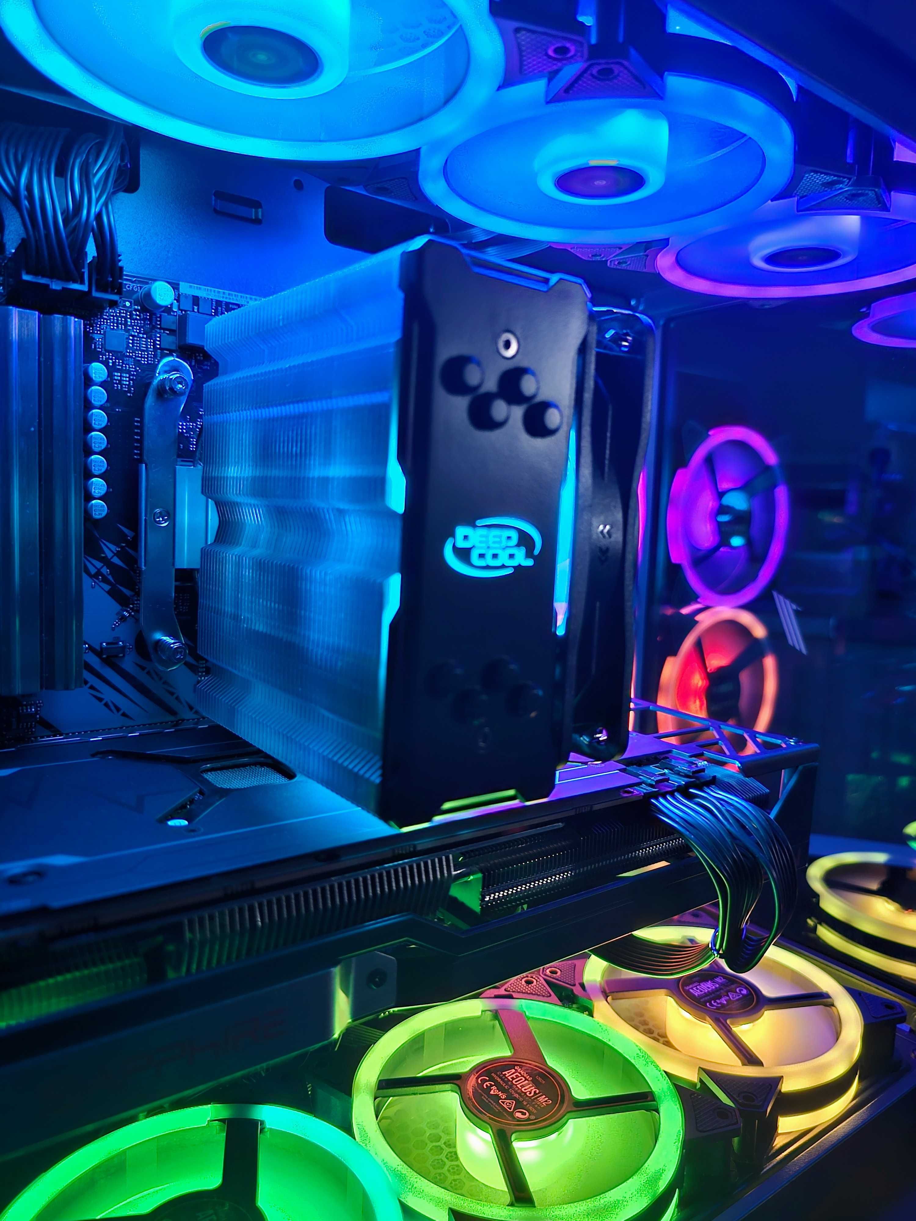 Гаранция! RX6800 16GB, Ryzen 5 7600, 32GB RAM, 1TB! Геймърски компютър