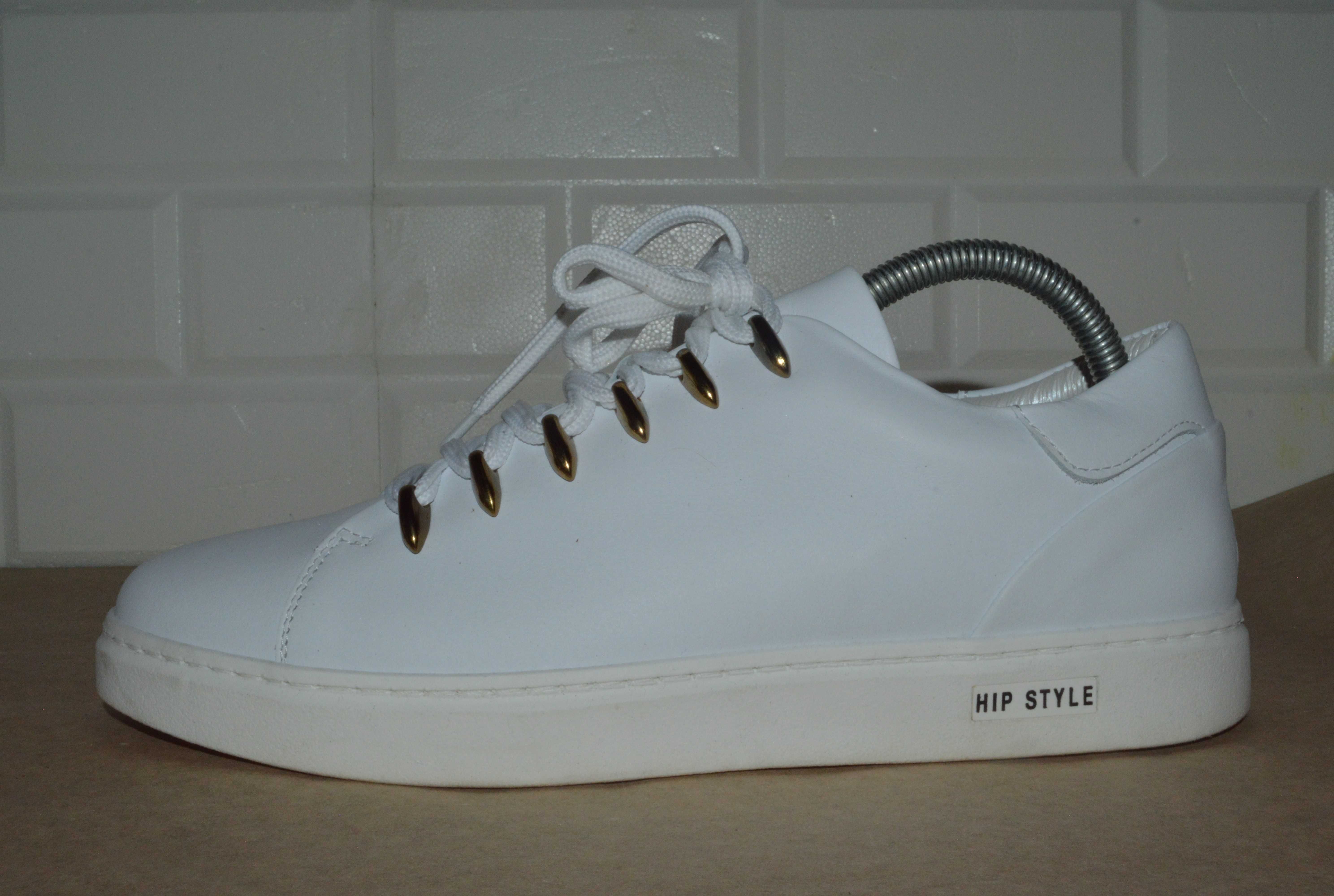 Hip Sneaker White Leather