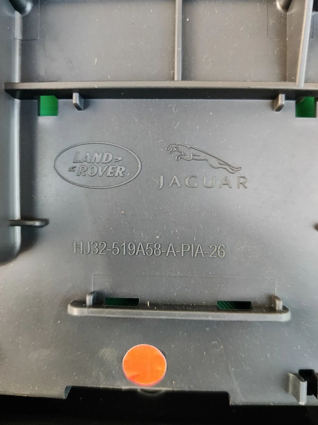 Plafoniera fata neagra suport ochelari buton SOS Land / Range Rover Evoque II L551 Discovery Jaguar I-pace XF HJ32-519A58-A