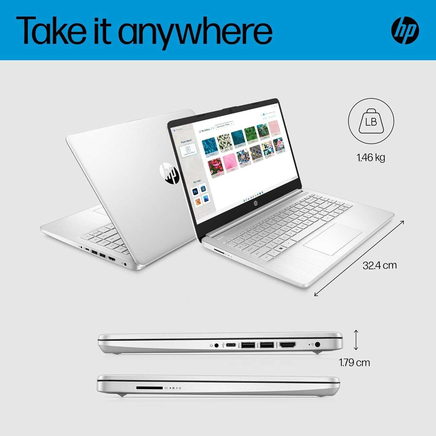 Laptop HP i7-1255U 512GB DDR4 16GB Sigilat