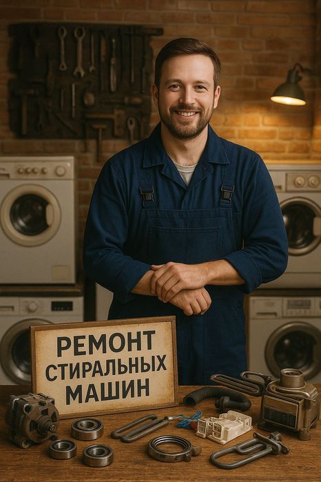 Ремонт, установка стиральных машин автомат