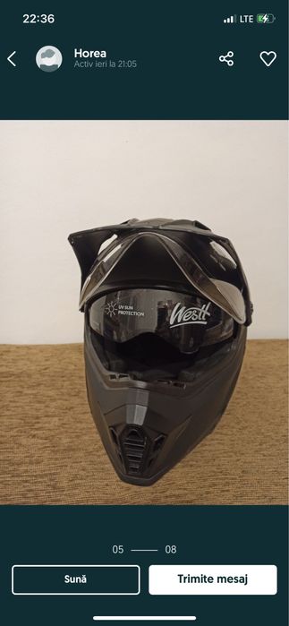 Casca de motocross