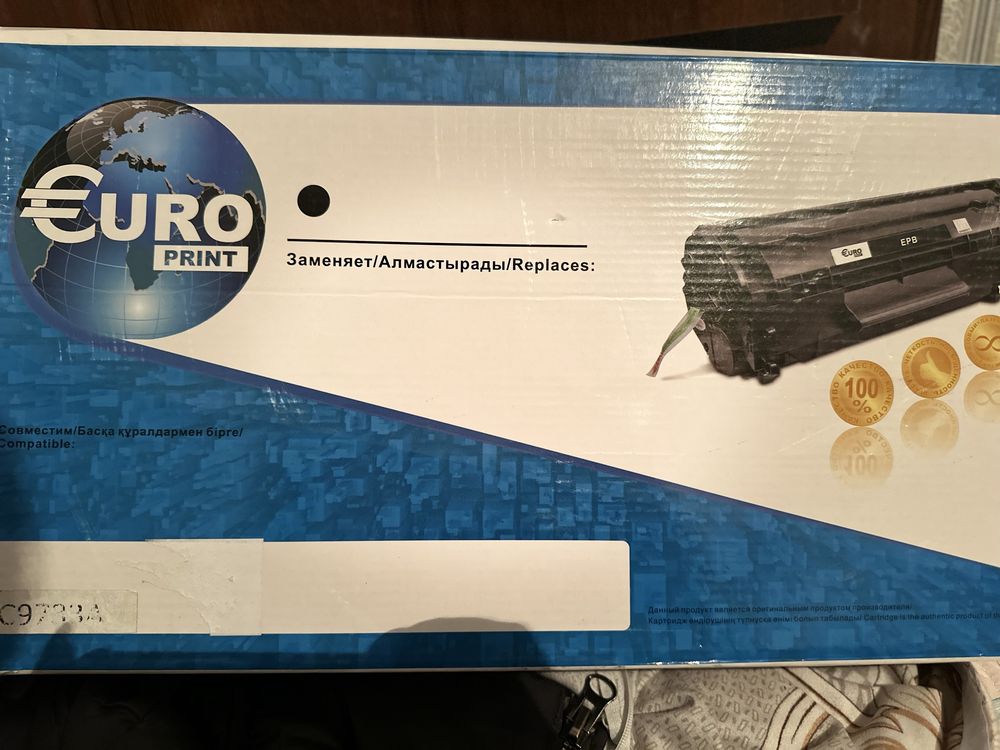 картриджа для принтера Europrint с маркировкой EP C9733А