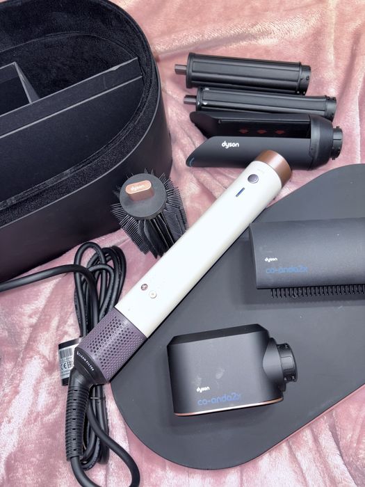 Dyson Airwrap Roz rose trandafir fucsia uscator feon ondulator nou new