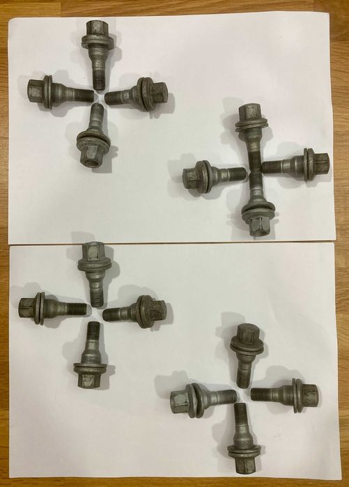 Болтове за джанти Пежо / Ситроен, оригинални - 16 бр + 4 бр секретни