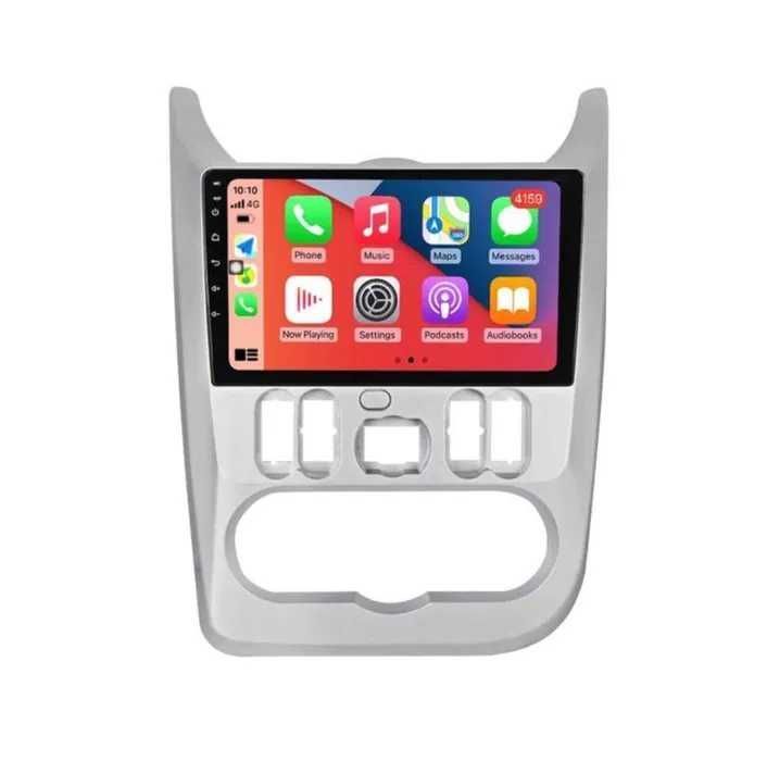 1-8GB Navigatie Android Dacia Logan Duster 9 inch - Carplay Wifi QLED