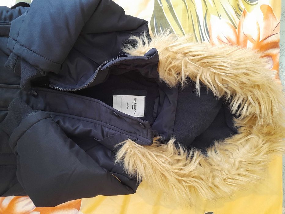 Două geci iarnă copii, mărimi 80+86