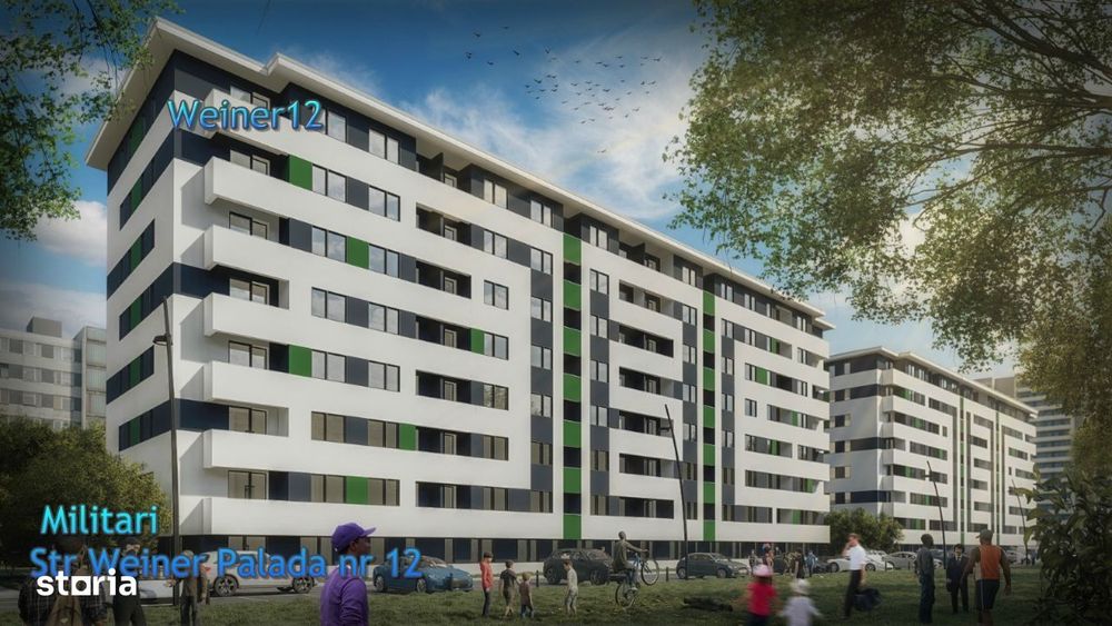 WEINER 12 Residence - Direct Dezvoltator - Apartament 3 cam decomandat