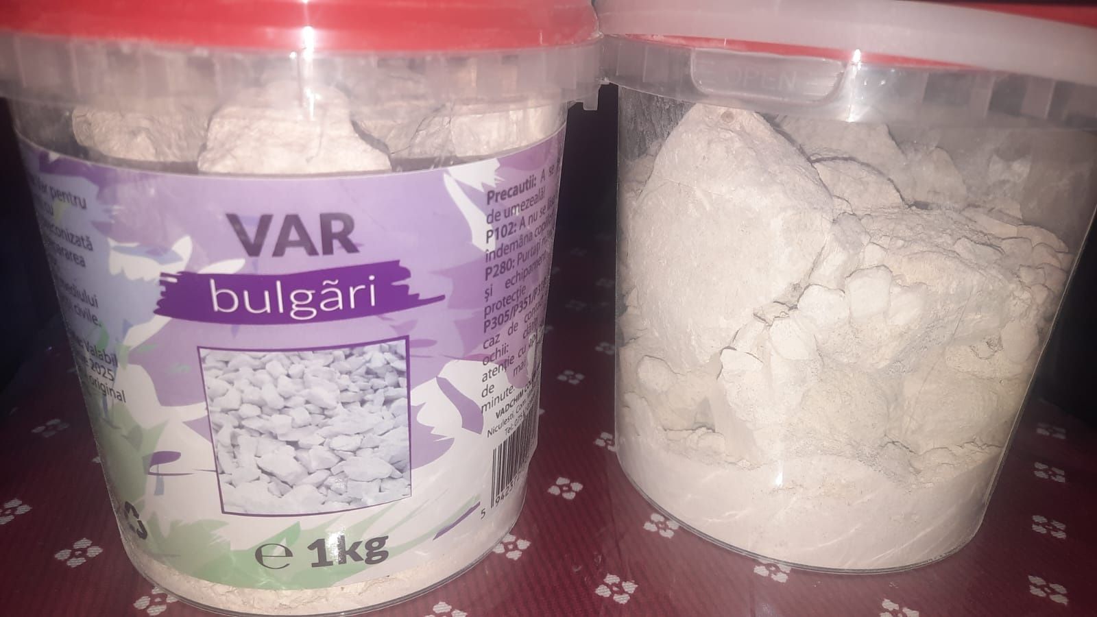 2 cutii Var bulgari 1kg cutie sigilata ,jucării