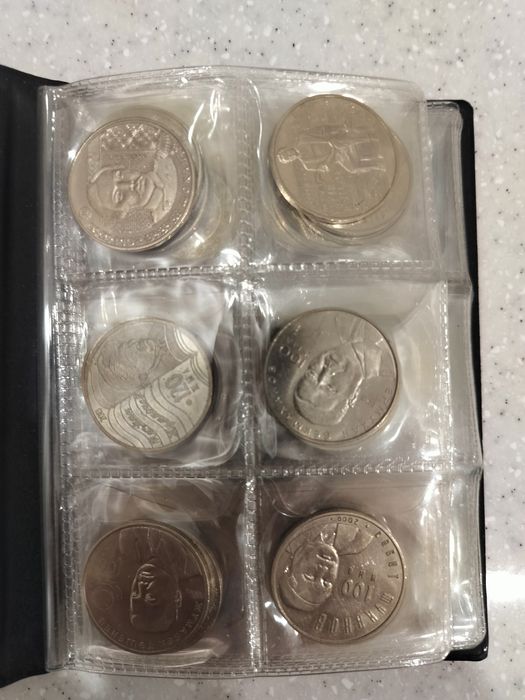 Коллекция юбилейных и разных монет