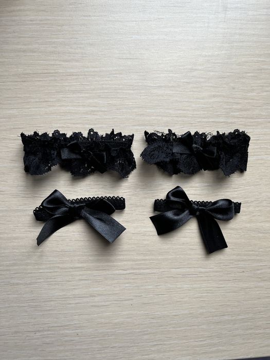 Set Dantelă detașabilă pentru șosete - goth rock