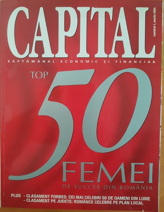 Top 50 Femei de succes Revista Capital 2004