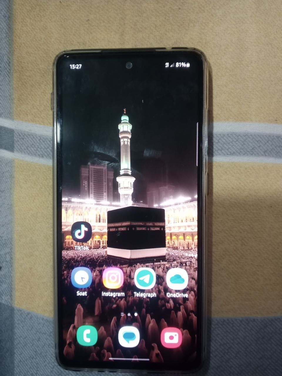 Samsung a52 telga javob