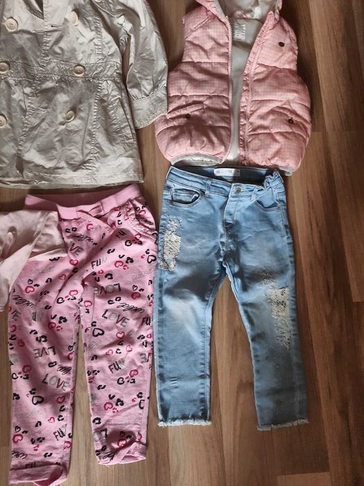 Lot haine vesta trening fetita 98 104 cm