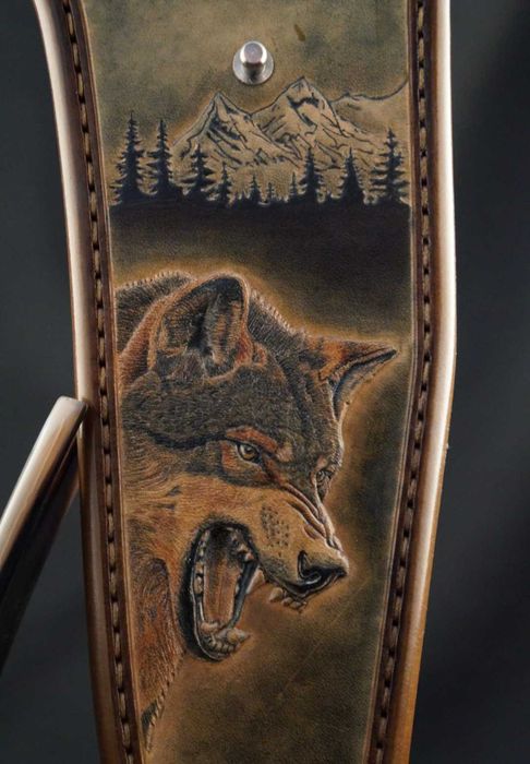 Cutit vinatoare colectie DAMASCUS made by Jan Hafinec cutit