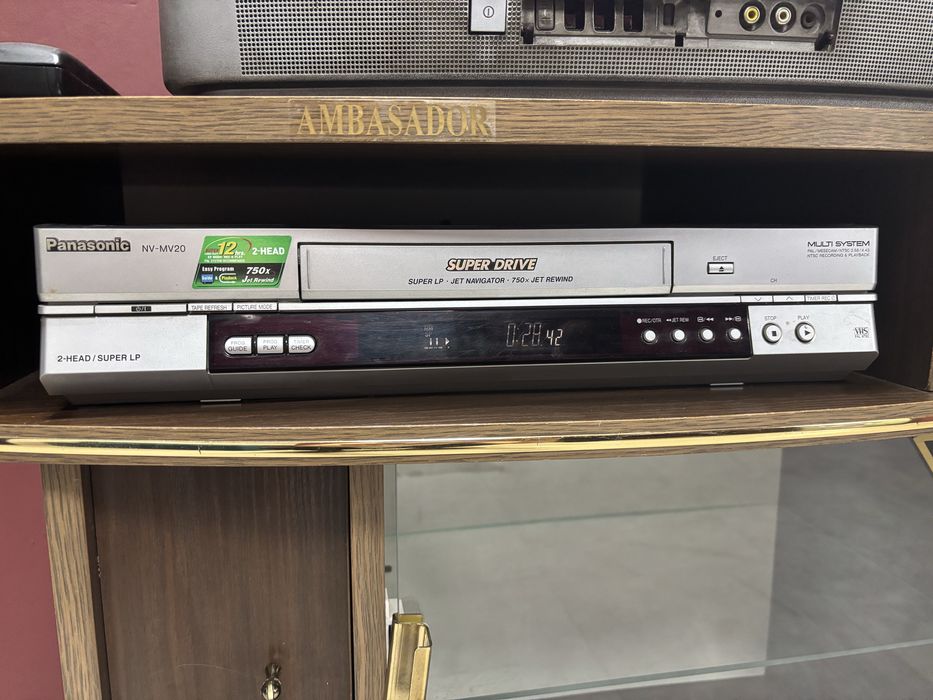 VHS видеоплеер Panasonic