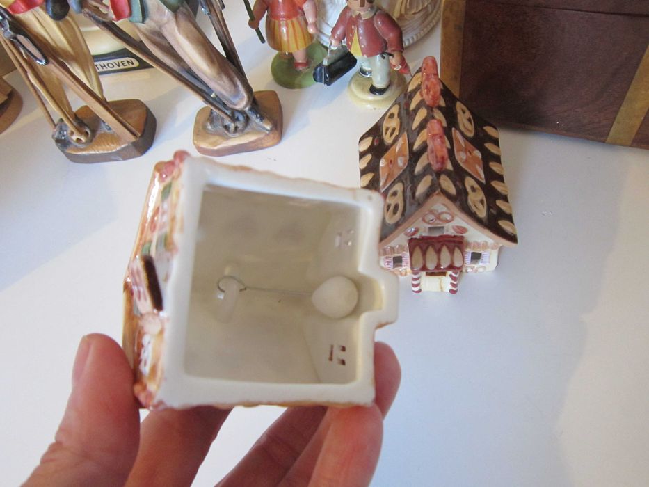 Craciun cadou rar Villeroy &Boch Gingerbread casuta clopotel 1970